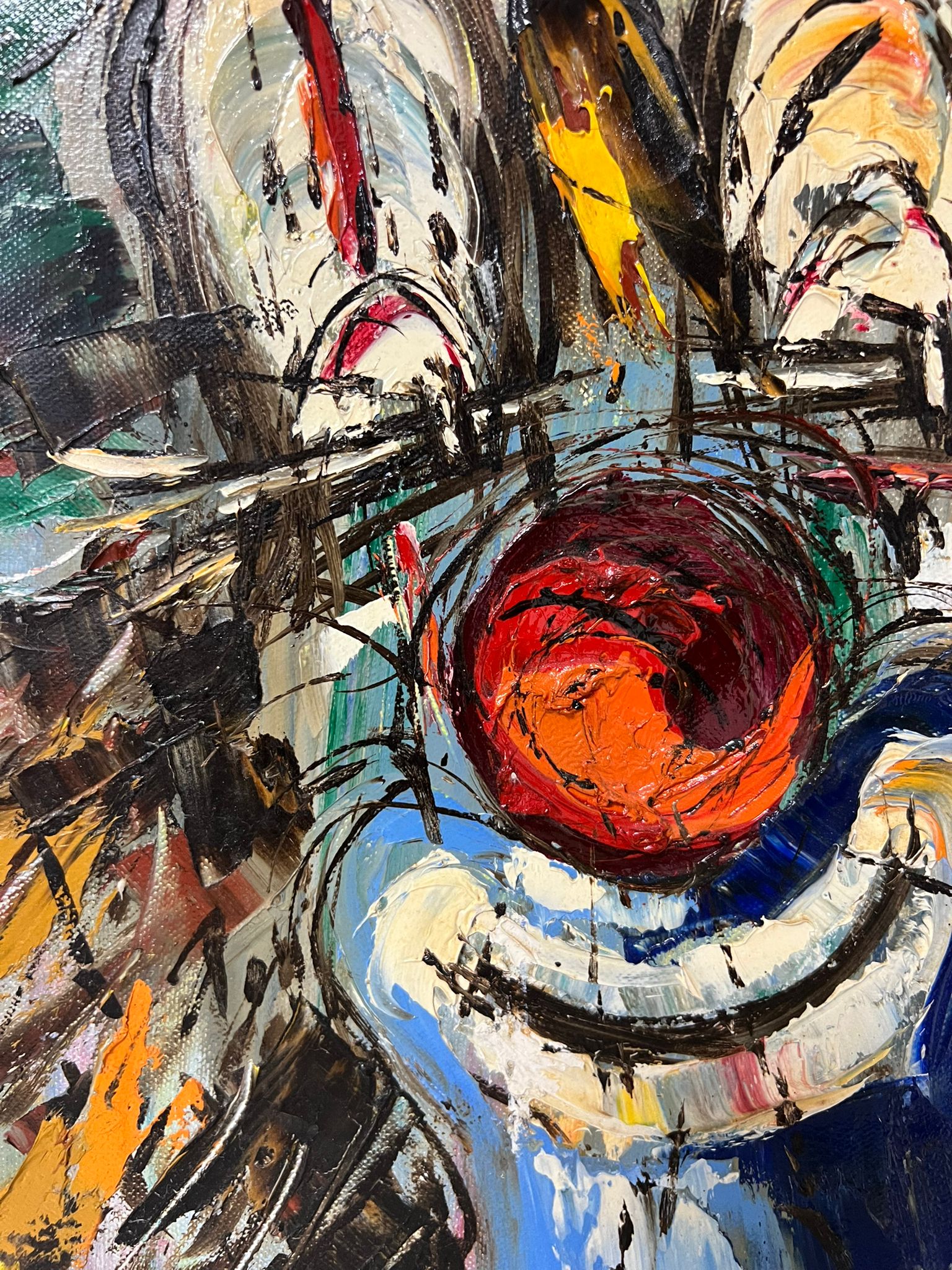 Öl-Gemälde Clown - Salman – Bild 6